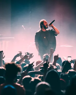 Live concert by Detroit Blue Zone Tailgate: Post Malone