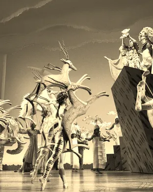 The Lion King theatre performance